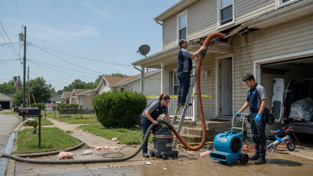 Water Damage Restoration in Lafferty, OH near me